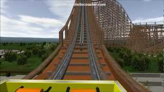 Achterbahn Simulator 2009 Colossos V5 HD Download [upl. by Noira618]