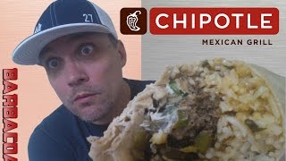 CHIPOTLE BARBACOA BURRITO REVIEW 175 [upl. by Megan656]