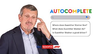 Guenther Steiner Answers the Web’s Most Searched Questions About Him  Autocomplete Challenge [upl. by Modesta]