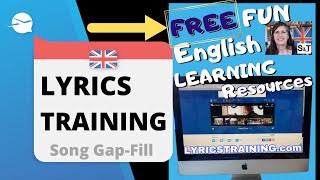 LYRICSTRAININGcom  SINGING amp LEARNING ENGLISH shorts [upl. by Blakelee560]