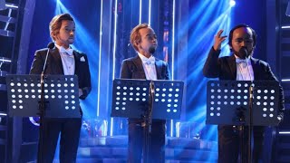 With English Subtitles  TNT Boys as The Three Tenors  O Sole Mio  YFSF Kids 2018 [upl. by Lyell987]