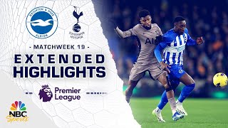 Brighton v Tottenham Hotspur  PREMIER LEAGUE HIGHLIGHTS  12282023  NBC Sports [upl. by Rojas]