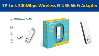 TPLink TLWN821N 300Mbps Wireless N USB WiFi Adapter Unboxing Installation and Review [upl. by Gautious294]