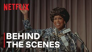 Regina King on Becoming Shirley Chisholm  Shirley  Netflix [upl. by Gnat]