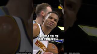 Westbrook stared down Santi Aldama after the bucket and got a tech [upl. by Farlie]