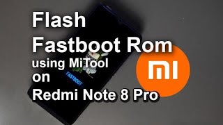 XIAOMI Redmi Note 8 2021 cómo entrar y salir del Modo Fastboot [upl. by Wenoa]