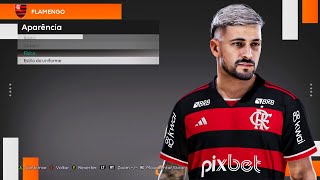 PES 2021  NEW FACE AND HAIR DE ARRASCAETA  4K [upl. by Oaoj833]