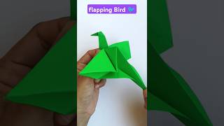 origami flapping Bird origamipapertoys papercraft origami [upl. by Duaner666]