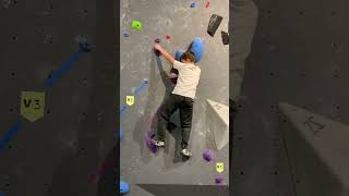 Very quick climb on a new slab boulder bouldering climbing [upl. by Madora]