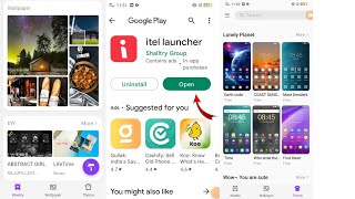 itel launcher  how to set itel launcher in mobile  itel os launcher  itel launcher apk [upl. by Ellehcim]