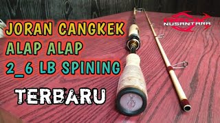 UNBOXING JORAN RELIX NUSANTARA CANGKEK ALAP ALAP  JORAN ULTRALAIGHT CASTING [upl. by Zetnom]