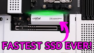 WORLDS FASTEST M2 SSD Crucial T705 Review [upl. by Nekcarb]