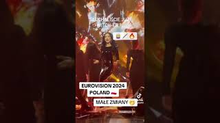 Justyna Steczkowska rehearsing quotWitcher Tarohoroquot Eurovision Poland 2024 [upl. by Clabo105]