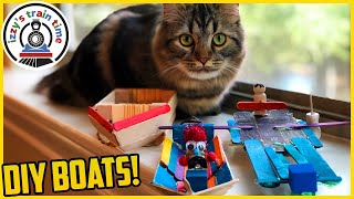 Lets make DIY Model Toy BOATS [upl. by Farrah161]