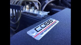 2015 WRX  COBB Big SF Intake Installation [upl. by Anastasio848]