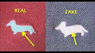 Harmont amp Blaine polo shirt real vs fake How to spot fake Harmont Blaine shirts [upl. by Sucramej]