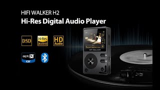 HIFI WALKER H2 MP3 Player with Bluetooth [upl. by Balthazar]