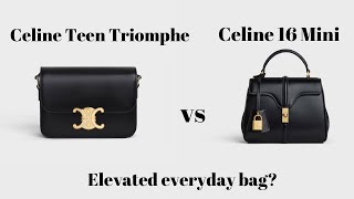 VCR Celine Teen Triomphe vs Celine 16 mini  Anesu Sagonda [upl. by Macmullin]