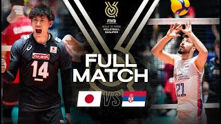 🇯🇵 JPN vs 🇷🇸 SRB  Paris 2024 Olympic Qualification Tournament  Full Match  Volleyball [upl. by Rozelle]