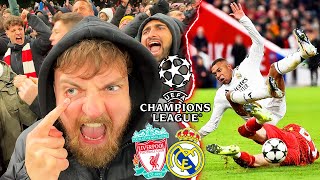 Liverpool vs Real Madrid  UCL Stadionvlog 😱  ICH MACHE AUGE 👀  ViscaBarca [upl. by Lluj]