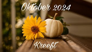 Kaartlegging voor het sterrenbeeld Kreeft  Oktober 2024 ♋ [upl. by Idell]