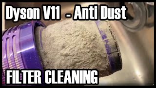 Dyson V11 – How to clean the filter [upl. by Haggar]