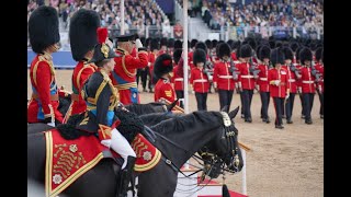 Trooping the Colour 2024  No Commentary [upl. by Heida981]