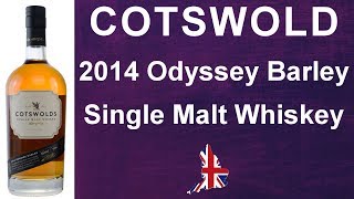 COTSWOLDS 2014 Odyssey Barley Single Malt Whiskey Review 238 from WhiskyJason [upl. by Ahseinod]