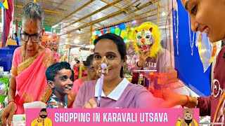 Amma na shopping karavali utasav d 😍 DV 317 [upl. by Kcirdnekal]