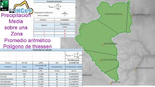 Polígono de Thiessen y Promedio aritmético [upl. by Reina]