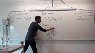 Matematik 2b 12 Uppgift 1231b Origo Faktorisera och förenkla ett rationellt uttryck [upl. by Siblee]