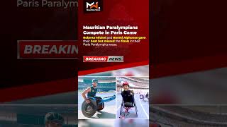 Mauritian Paralympians Compete in Paris Games [upl. by Oralla]