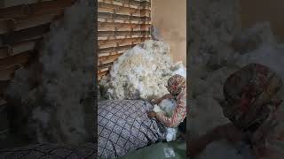 cotton mattress preparation [upl. by Clower]