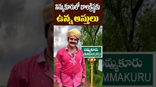 నిమ్మకూరు లో బాలకృష్ణ ఆస్తులు  Balakrishna Assets in Nimmakuru Village  NTR  Tollywood Nagaram [upl. by Annirtak866]