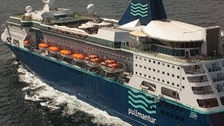 Pullmantur Empress  Tour pelo navio [upl. by Anahgem]