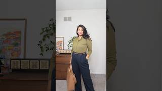 GRWM ✨ workwearinspo workwear workingmom petitefashion petitestyle winterfashion [upl. by Shaner882]