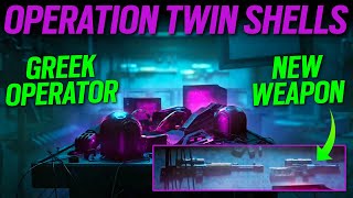 Operation Twin Shells  Greek Operator  6News  Rainbow Six Siege Y9S3 [upl. by Toffic267]