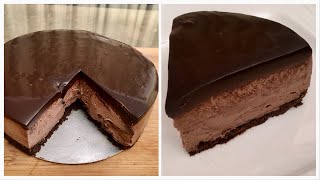 No Bake Chocolate Cheesecake  No Gelatin No Oven No Egg  Cheesecake  Homemade Cream Cheese [upl. by Nywroc761]