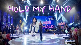 HOLD MY HAND cover Meri Rinaldi testo italiano quotEmmanuelquot [upl. by Ahsekam]