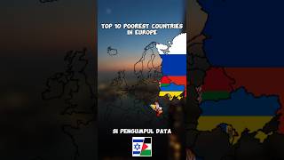 Top 10 Poorest Countries In Europe [upl. by Bull]