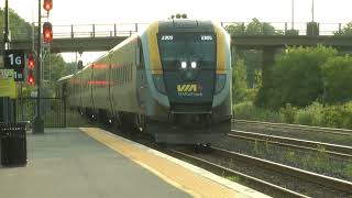 VIA Train 41 Westbound Brockville VIA Station Stop July 24 2024 [upl. by Wesla87]