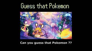 Can You Guess These Pokemon  Challenge 35 haloween special shorts [upl. by Nnayt]