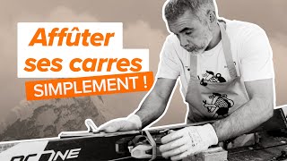 COMMENT AFFÛTER SES CARRES DE SKI FACILEMENT [upl. by Yliak]