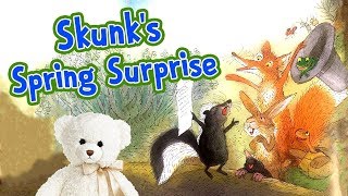 Kids Book Read Aloud  Skunk’s Spring Surprise by Leslea Newman  Ms Becky amp Bears Storytime [upl. by Karlene]