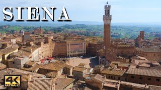 SIENA  Tuscany ITALY 4k Scenic Travel [upl. by Onitnas]