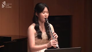 신한라이브클래식 이가원  J Rietz Concerto for Clarinet and Piano in g minor Op29 3 Allegro vivace [upl. by Zehcnas]