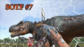 Big Gunfights in Deathmatch  ARK Survival Of The Fittest 7  Cantex [upl. by Bartle]