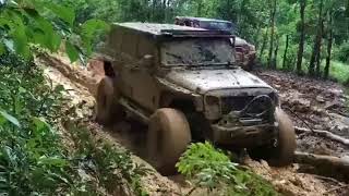 Jeep Rubicon Mud Battle  Batalla de Jeep Rubicon [upl. by Minton999]