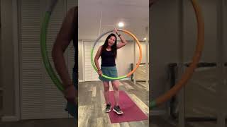 Tess Bisdak In Ohio is live Cardio exercise and 30 minutes hula hoop [upl. by Nauaj225]