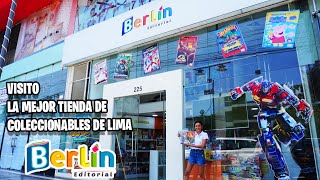 VISITO LA MEJOR TIENDA DE COLECCIONES DE LIMA  EDITORIAL BERLÍN VIDEOBLOG [upl. by Mowbray]